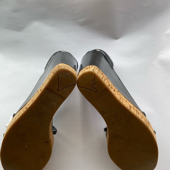 Patient Leather Platform Sandals - Picture 4 of 8